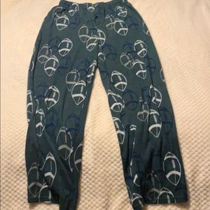 Football Lounge Pants. Gently Used w/POCKETS!!